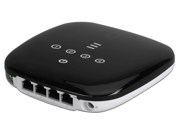 Router inalámbrico Ubiquiti UFiber WiFi, con 1 puerto WAN GPON, de hasta 300 Mbps.