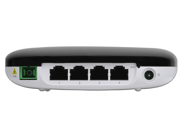 Router inalámbrico Ubiquiti UFiber WiFi, con 1 puerto WAN GPON, de hasta 300 Mbps.