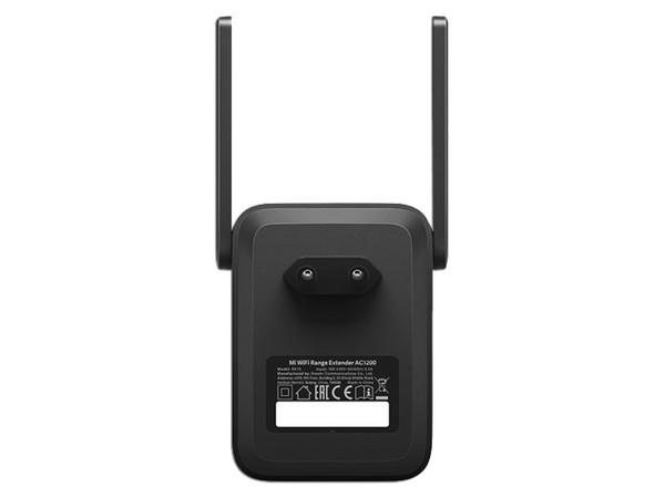 Extensor de Alcance Inalámbrico Xiaomi Mi Wi-Fi Range Extender Pro, banda de 2.4GHz, hasta 300 Mbps. Color Negro.