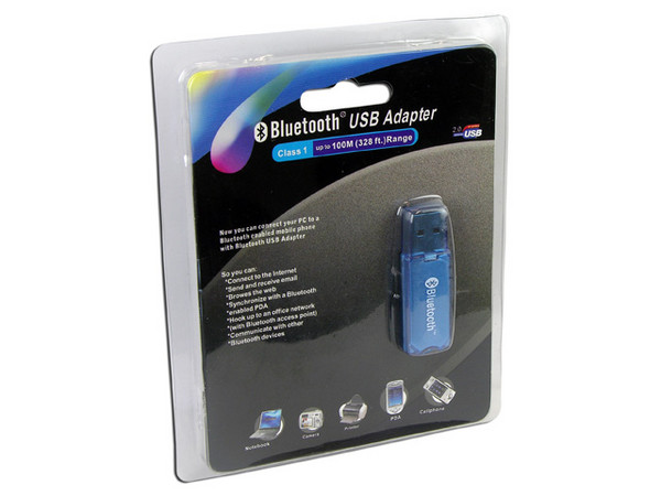 Adaptador Bluetooth V1.2 USB, hasta 100mts.