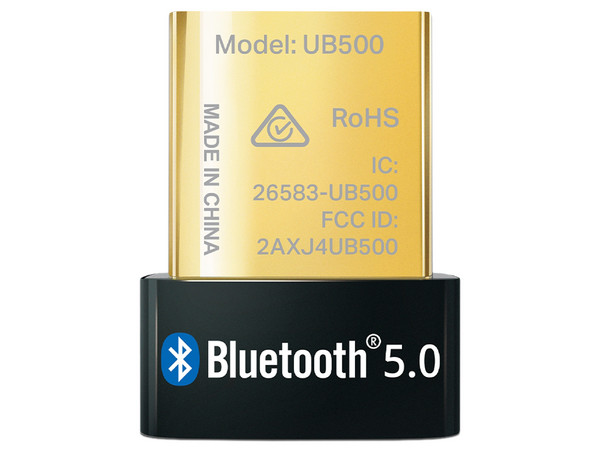Nano Adaptador Inalámbrico TP-Link UB500, Bluetooth 5.0, USB.