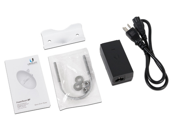 Antena Ubiquiti Networks PBE-M5-300 de 5 GHz, hasta 150 Mbps.