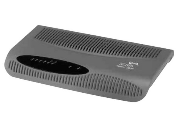 Ruteador 3Com Router 3030, Incluye modem ADSL y 4 Puertos 10/100. VPN, Firewall y encriptación