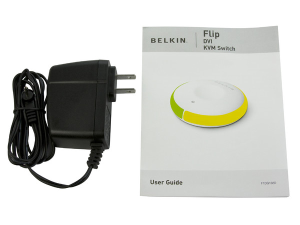 BELKIN FLIP DVI-D KVM W/R FLIP 2-PORT KVM W/REMOTE * DVI-D