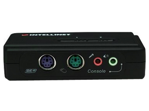 Intellinet Switch KVM 2 Puertos PS/2 Con Audio.