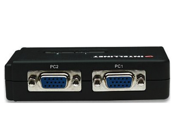 Intellinet Switch KVM 2 Puertos PS/2 Con Audio.