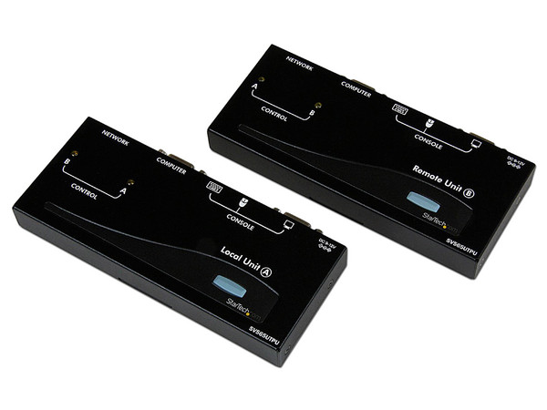 Extensor de Consola KVM USB por cable Ethernet hasta 150 metros.