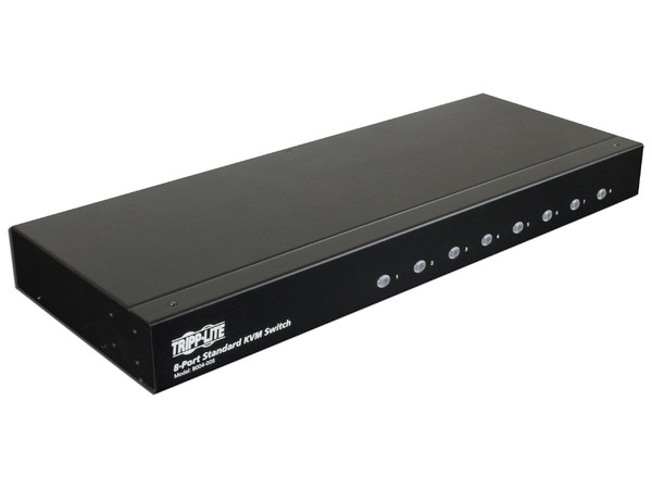 Multiplexor KVM de 8 puertos para montaje en Rack (no incluye cables)