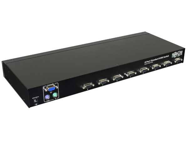 Multiplexor KVM de 8 puertos para montaje en Rack (no incluye cables)