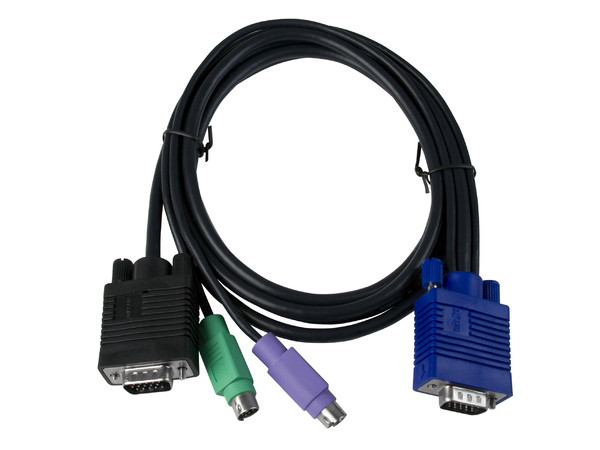 Cable KVM PS/2 Tripp Lite (3 en 1) de 1.8 m.