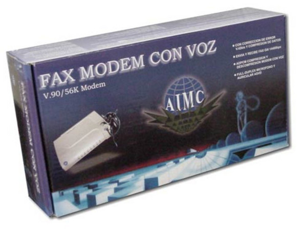Fax/Modem Externo AIMC, 56K, V.92.