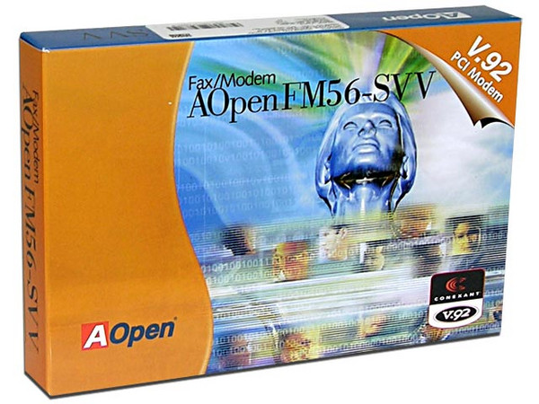 Fax/Módem AOpen FM56-SVV Interno 56K, v.92