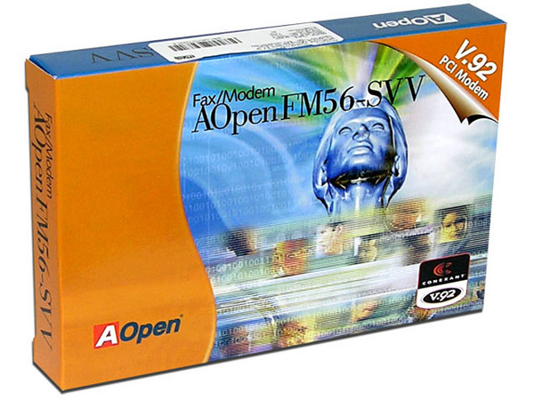 Fax/Módem AOpen FM56SV Interno 56K, v.92