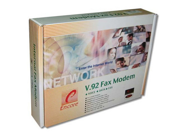 Fax/Módem Encore de 56K, v.92 con Voz, PCI