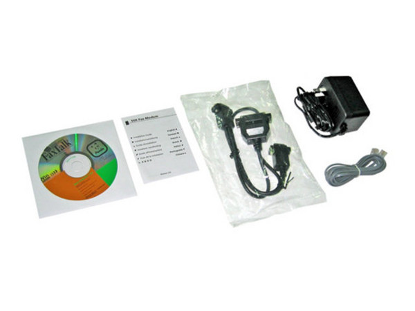 Fax/Modem Encore, Externo, 56Kbps, V.92/V.90, Interfase Serial.