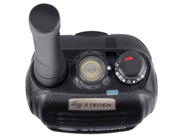 Radio Portátil Profesional Steren RAD-530, Hasta 7km de Alcance, 400-470 MHz, Color Negro.