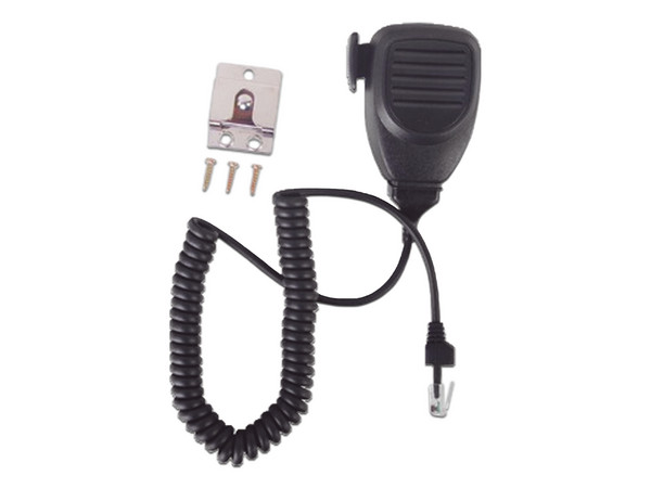 Micrófono para Radio Móvil TXPro TX2001 de 6 Pines, Color Negro, (Incluye Base).