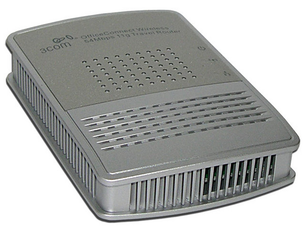 Ruteador portátil 3Com OfficeConnect Wireless de 54Mbps 11g Travel Router