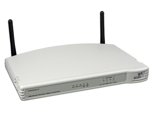 Ruteador 3Com OfficeConnect ADSL Wireless, 108Mbps 11g, Firewall