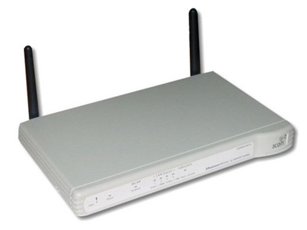 Ruteador 3COM OfficeConnect Inalambrico 11G de 54/11Mbps para Cable/DSL (Infinitum).
