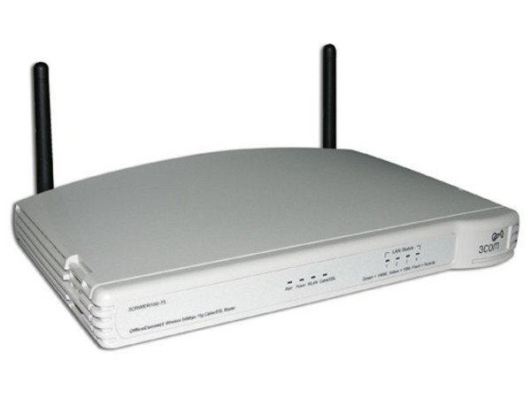 Ruteador 3Com OfficeConnect Wireless de 54 Mbps 11G, para Cable/DSL