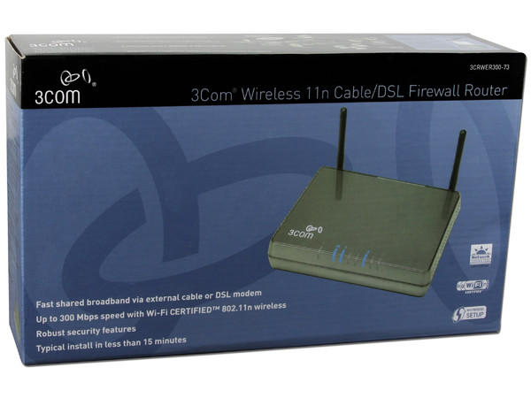 Ruteador 3Com Firewall Wireless 11n, para Cable/DSL