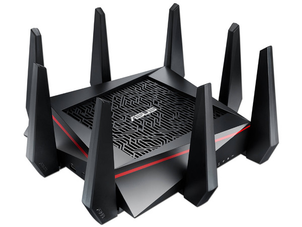 Ruteador Asus AC5300 inalámbrico Tri-Band Gigabit.