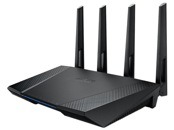 Ruteador Inalámbrico Gigabit dual-band AC2400 ASUS RT-AC87U.