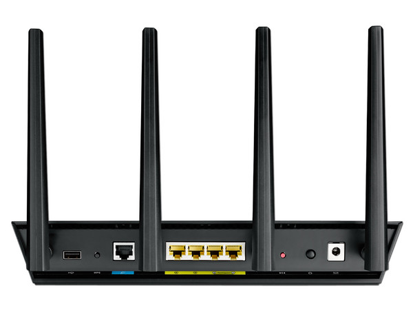 Ruteador Inalámbrico Gigabit dual-band AC2400 ASUS RT-AC87U.