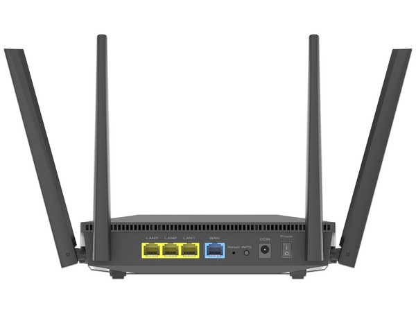 Router Inalámbrico ASUS RT-AX52 de Doble Banda, Wireless AX (Wi-Fi 6), hasta 1800Mbps, 1 puerto WAN y 3 puertos LAN. Color Negro.