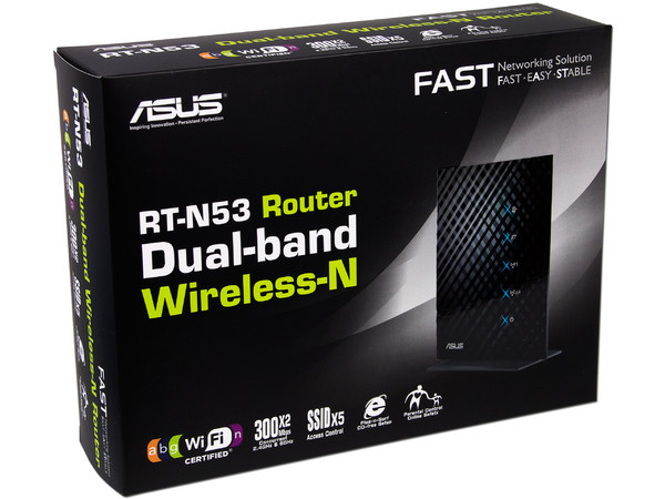 Ruteador Inalámbrico ASUS RT-N53 Dual-band Wireless-N 