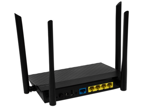 Ruteador ASUS RT-N600 Dual-band Wireless-N hasta 600 Mbps.