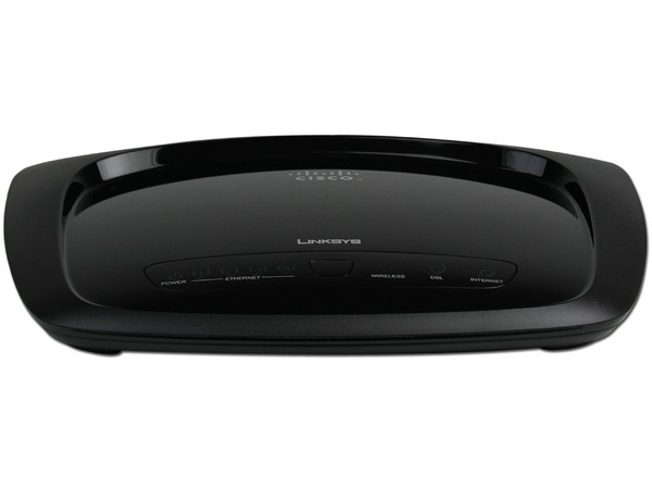 Ruteador Linksys WAG120N Wireless módem ADSL2+ incorporado-N, 4 puertos