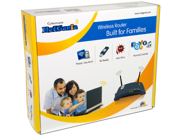 Wireless Router NetGenie para proteción de la Familia. 