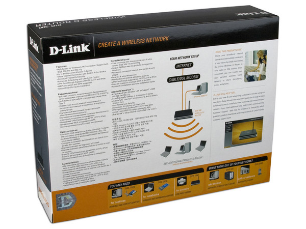 Ruteador Inalámbrico D-Link Wireless G, Switch de 4 puertos  802.11b/g