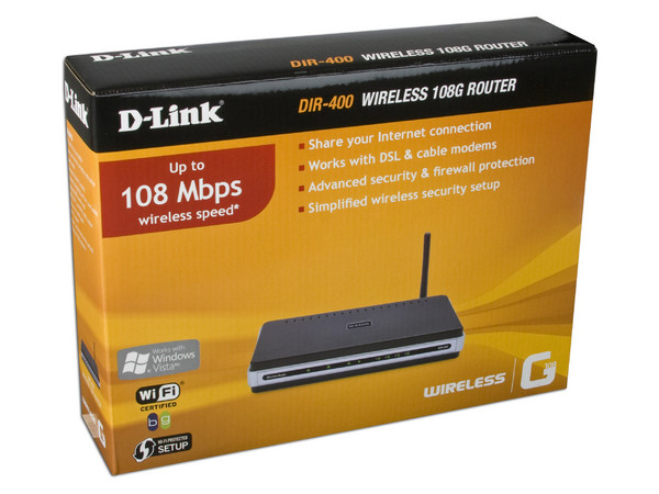 Ruteador Inalámbrico D-Link Business 108G, Switch de 4 puertos, 802.11b/g
