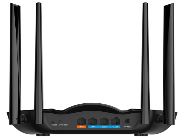 Router Inalámbrico Dahua DH-AX30, De Doble banda (2.4 y 5GHz), Wireless AX (Wi-Fi 6), hasta 2402 Mbps, Color Negro.