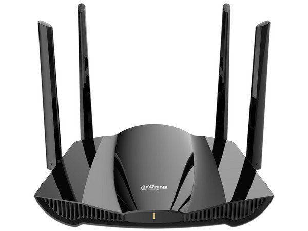 Router Inalámbrico Dahua DH-AX30, De Doble banda (2.4 y 5GHz), Wireless AX (Wi-Fi 6), hasta 2402 Mbps, Color Negro.