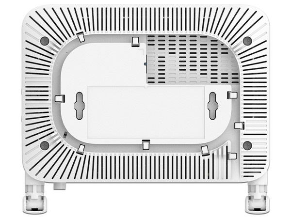 Router FiberHome HG6145D2 de Doble Banda, Wireless AC (Wi-Fi 5), 4 puertos RJ45, USB 2.0. Color Blanco.