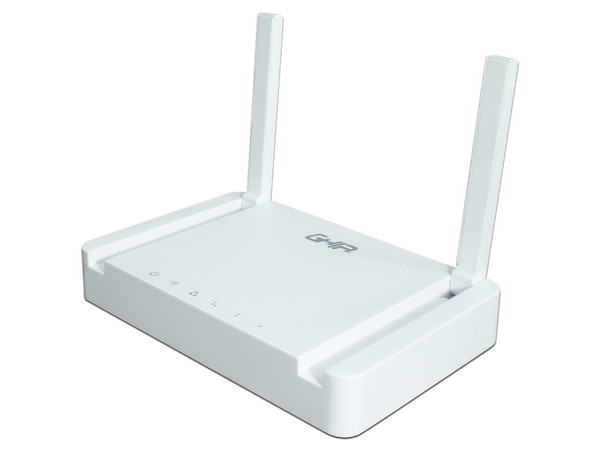 Router Inalámbrico GHIA GNW-W2, Wireless N (Wi-Fi 4),  3 puertos RJ-45 10/100 y 1 puerto WAN, hasta 300Mbps.
