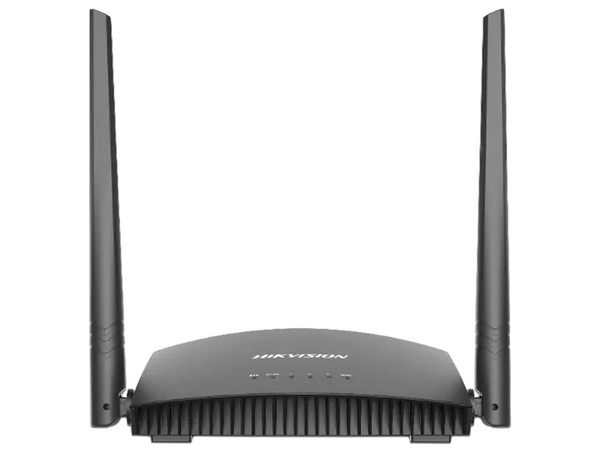 Router Inalámbrico Hikvision Wisp Wireless, en banda de 2.4 GHz, 4 puertos 10/100 mbps.
