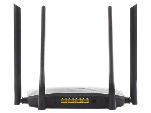 Router Inalámbrico WISP Gigabit, Hasta 1200 Mbps, Doble Banda AC 2.4 GHz y 5 GHz, 3 Puertos LAN 10/100/1000 Mbps, 1 Puerto WAN 10/100/1000 Mbps, 4 Antenas Externas Omnidireccionales 5 dBi, Uso Interior.