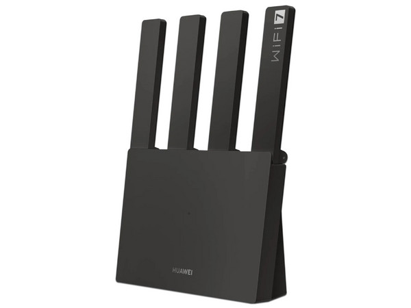 Router Inalámbrico Huawei WiFi Be3 de Doble Banda (2.4 GHz y 5GHz,) , Wireless BE (Wi-Fi 7), hasta 3600mbps, Control parental. Color Negro.