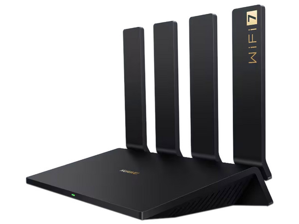 Router Inalámbrico Huawei WiFi BE3 Pro de Doble Banda, Doble Puerto 2.5 GE, Wireless BE (Wi-Fi 7), hasta 3600mbps, Control parental, Color Negro.