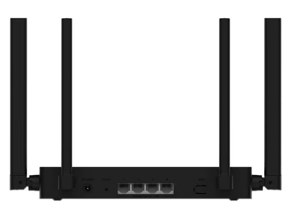 Router Inalámbrico Huawei AX3S de doble banda, Wireless AC (Wi-Fi 6 Plus), 4 Puertos 10/100/1000 Mbps, hasta 3000mbps. Color Negro.