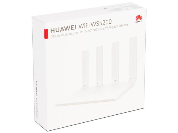 Router Inalámbrico Huawei WS5200 AC1200 de doble banda, Wireles AC (Wi-Fi 5), hasta 1167Mbps, Gigabit LAN.