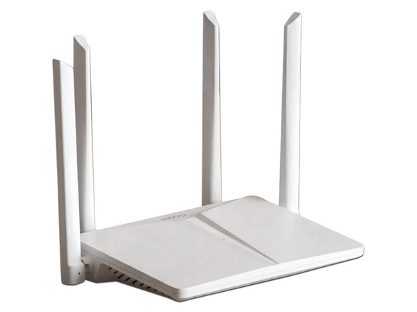 Router Inalámbrico Imou HR340, Wireless (Wi-Fi 4), Hasta 300Mbps, 3 Puertos RJ-45, 4 Antenas. Color Blanco.