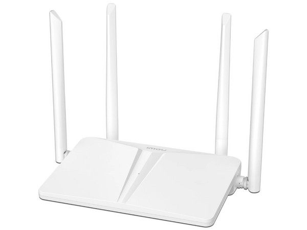 Router Inalámbrico Imou HR340, Wireless (Wi-Fi 4), Hasta 300Mbps, 3 Puertos RJ-45, 4 Antenas. Color Blanco.