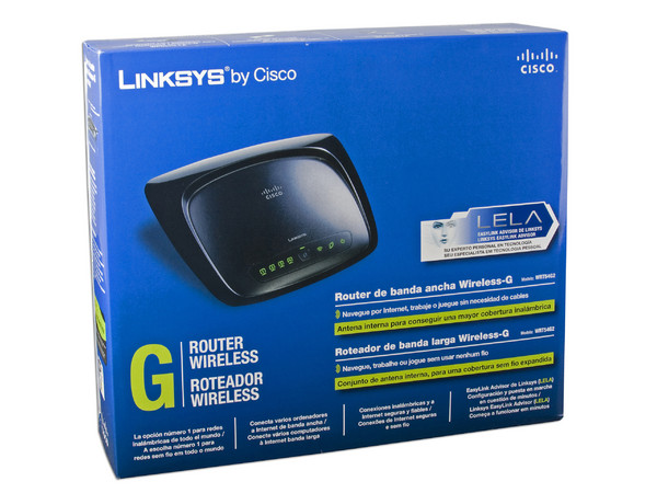 Ruteador Linksys WRT54G2 Wireless-G Broadband Router (802.11b/g) 4 puertos, y punto de acceso inalámbrico-G