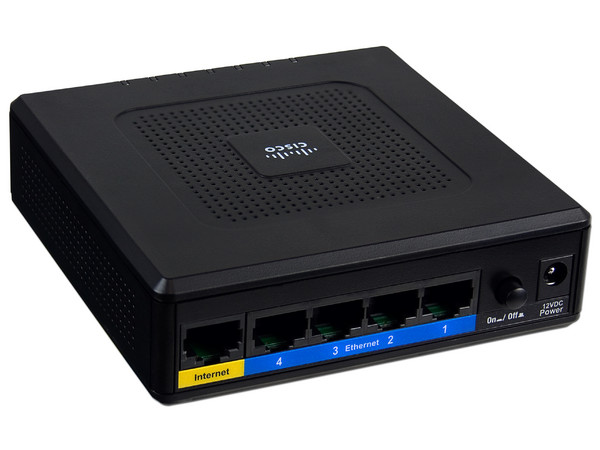Ruteador Linksys Inalámbrico-G de 4 puertos